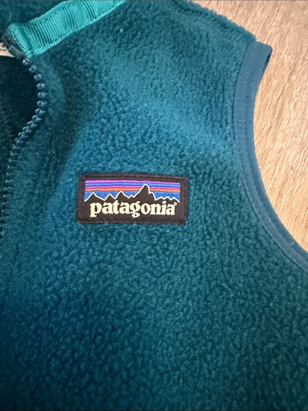 Patagonia toddler Synchilla fleece vest size 2T